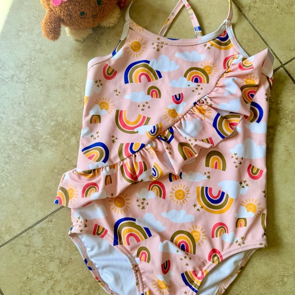 Tucker + Tate Girls One Piece Swimsuit - Picture 1 of 5